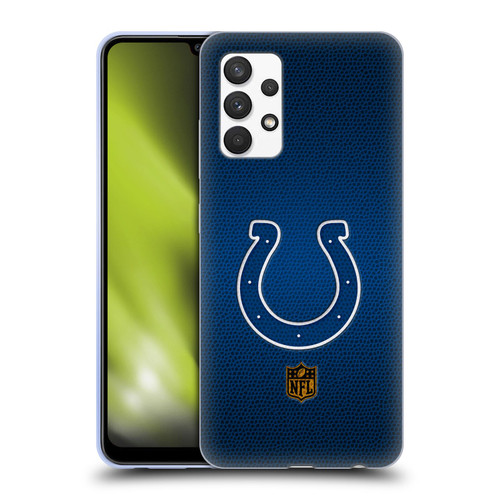 NFL Indianapolis Colts Logo Football Soft Gel Case for Samsung Galaxy A32 (2021)