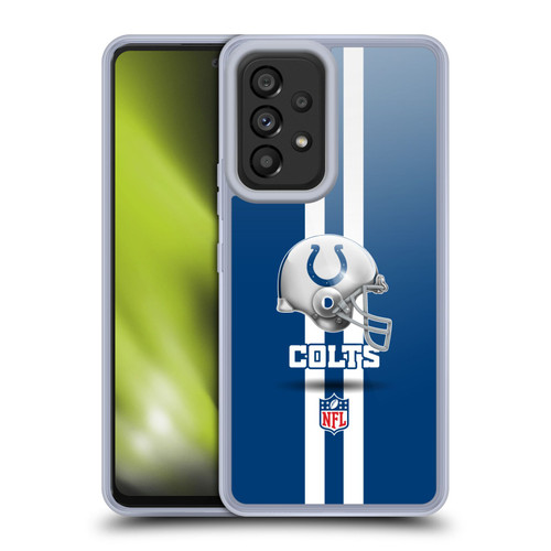 NFL Indianapolis Colts Logo Helmet Soft Gel Case for Samsung Galaxy A53 5G (2022)