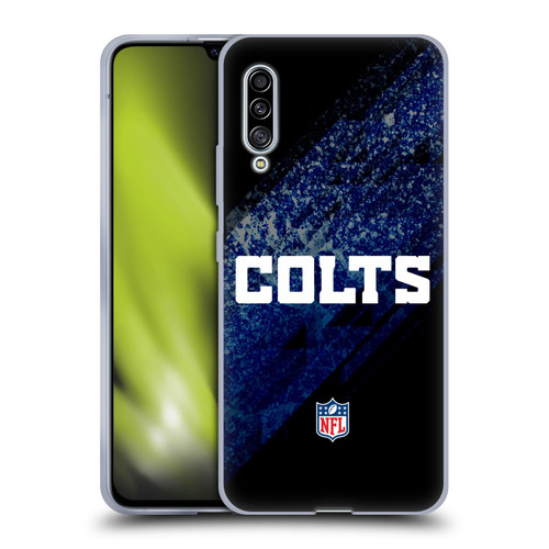 NFL Indianapolis Colts Logo Blur Soft Gel Case for Samsung Galaxy A90 5G (2019)