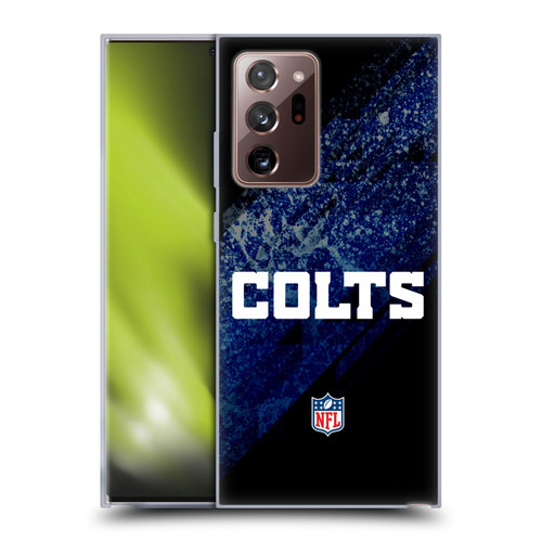 NFL Indianapolis Colts Logo Blur Soft Gel Case for Samsung Galaxy Note20 Ultra / 5G