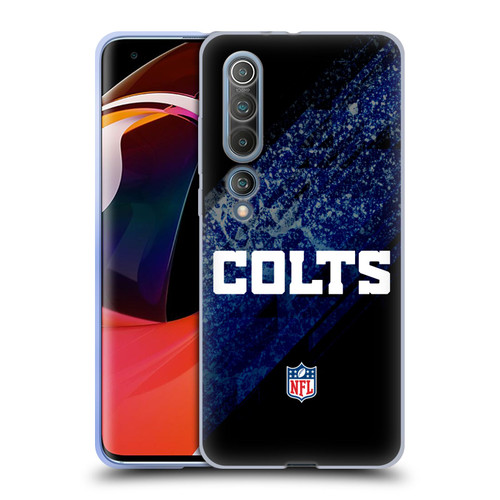 NFL Indianapolis Colts Logo Blur Soft Gel Case for Xiaomi Mi 10 5G / Mi 10 Pro 5G