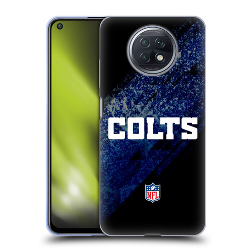 NFL Indianapolis Colts Logo Blur Soft Gel Case for Xiaomi Redmi Note 9T 5G