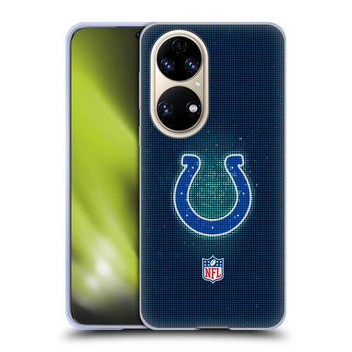 NFL Indianapolis Colts Artwork LED Soft Gel Case for Huawei P50