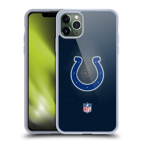NFL Indianapolis Colts Artwork LED Soft Gel Case for Apple iPhone 11 Pro Max