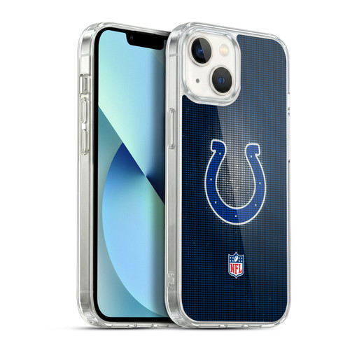 NFL Indianapolis Colts Artwork LED Soft Gel Case for Apple iPhone 13