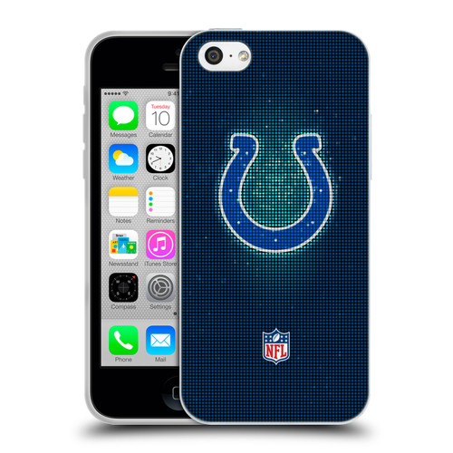 NFL Indianapolis Colts Artwork LED Soft Gel Case for Apple iPhone 5c