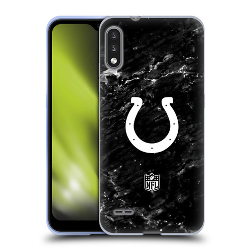 NFL Indianapolis Colts Artwork Marble Soft Gel Case for LG K22