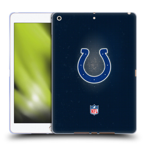NFL Indianapolis Colts Artwork LED Soft Gel Case for Apple iPad 10.2 2019/2020/2021