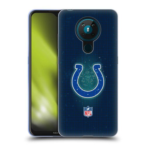 NFL Indianapolis Colts Artwork LED Soft Gel Case for Nokia 5.3