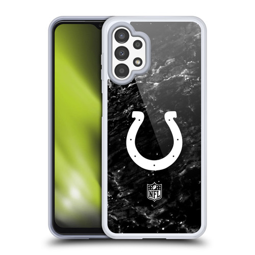 NFL Indianapolis Colts Artwork Marble Soft Gel Case for Samsung Galaxy A13 (2022)
