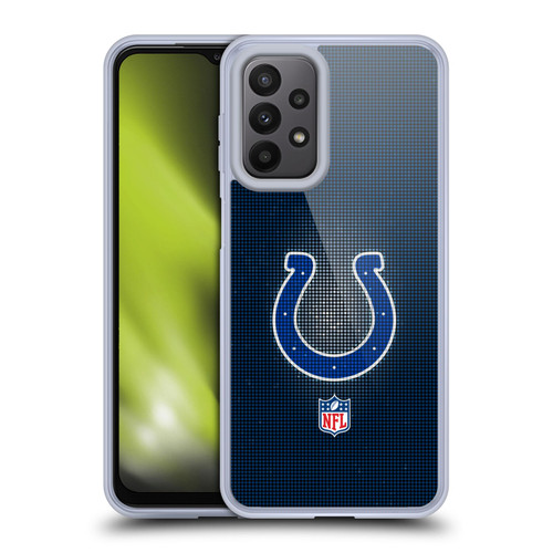 NFL Indianapolis Colts Artwork LED Soft Gel Case for Samsung Galaxy A23 / 5G (2022)