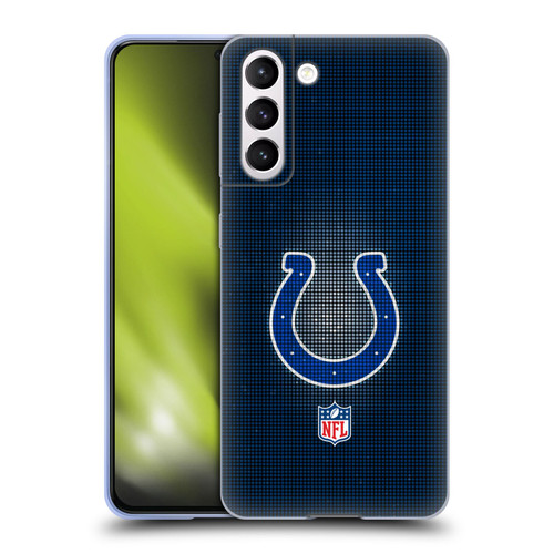 NFL Indianapolis Colts Artwork LED Soft Gel Case for Samsung Galaxy S21 5G