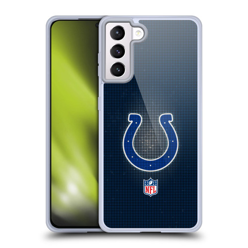 NFL Indianapolis Colts Artwork LED Soft Gel Case for Samsung Galaxy S21+ 5G