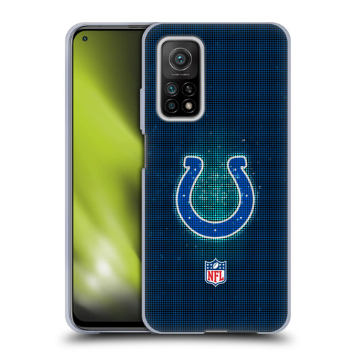 NFL Indianapolis Colts Artwork LED Soft Gel Case for Xiaomi Mi 10T 5G