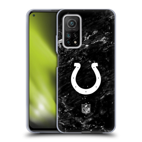 NFL Indianapolis Colts Artwork Marble Soft Gel Case for Xiaomi Mi 10T 5G