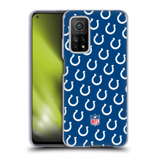 NFL Indianapolis Colts Artwork Patterns Soft Gel Case for Xiaomi Mi 10T 5G