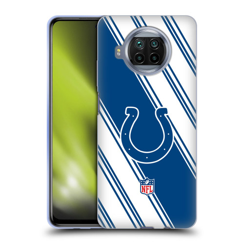 NFL Indianapolis Colts Artwork Stripes Soft Gel Case for Xiaomi Mi 10T Lite 5G