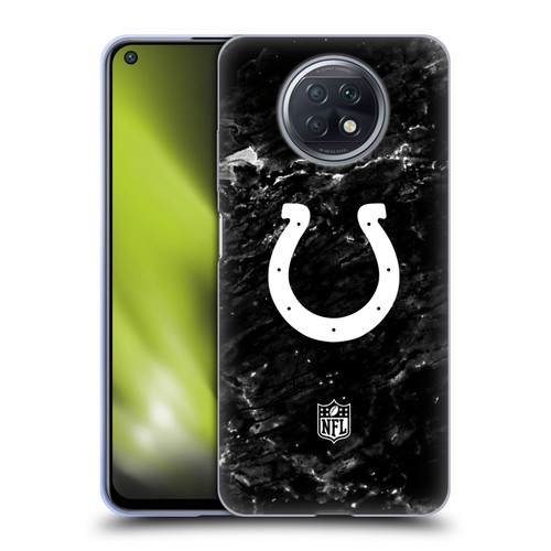 NFL Indianapolis Colts Artwork Marble Soft Gel Case for Xiaomi Redmi Note 9T 5G