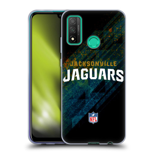 NFL Jacksonville Jaguars Logo Blur Soft Gel Case for Huawei P Smart (2020)