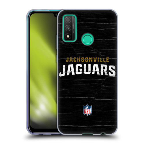 NFL Jacksonville Jaguars Logo Distressed Look Soft Gel Case for Huawei P Smart (2020)