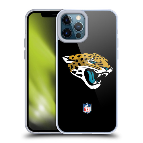 NFL Jacksonville Jaguars Logo Plain Soft Gel Case for Apple iPhone 12 Pro Max