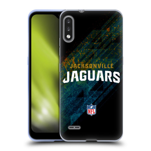 NFL Jacksonville Jaguars Logo Blur Soft Gel Case for LG K22