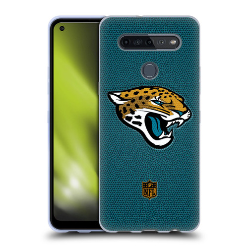 NFL Jacksonville Jaguars Logo Football Soft Gel Case for LG K51S