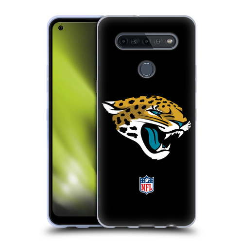 NFL Jacksonville Jaguars Logo Plain Soft Gel Case for LG K51S