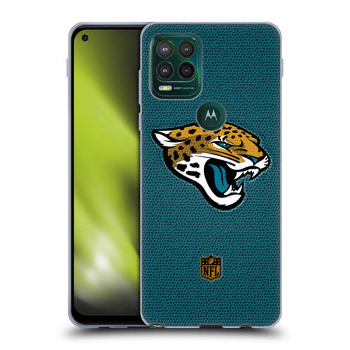 NFL Jacksonville Jaguars Logo Football Soft Gel Case for Motorola Moto G Stylus 5G 2021