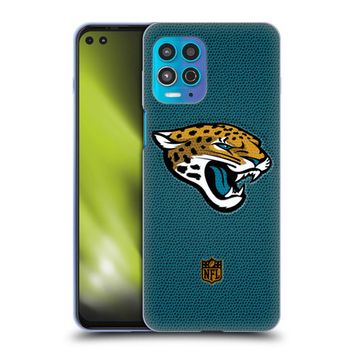 NFL Jacksonville Jaguars Logo Football Soft Gel Case for Motorola Moto G100