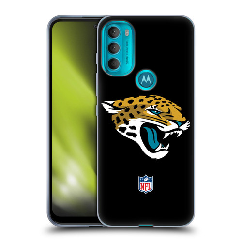 NFL Jacksonville Jaguars Logo Plain Soft Gel Case for Motorola Moto G71 5G