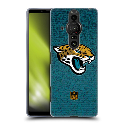 NFL Jacksonville Jaguars Logo Football Soft Gel Case for Sony Xperia Pro-I
