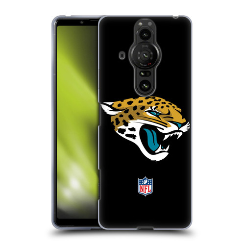 NFL Jacksonville Jaguars Logo Plain Soft Gel Case for Sony Xperia Pro-I