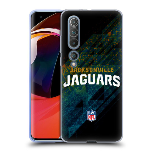 NFL Jacksonville Jaguars Logo Blur Soft Gel Case for Xiaomi Mi 10 5G / Mi 10 Pro 5G