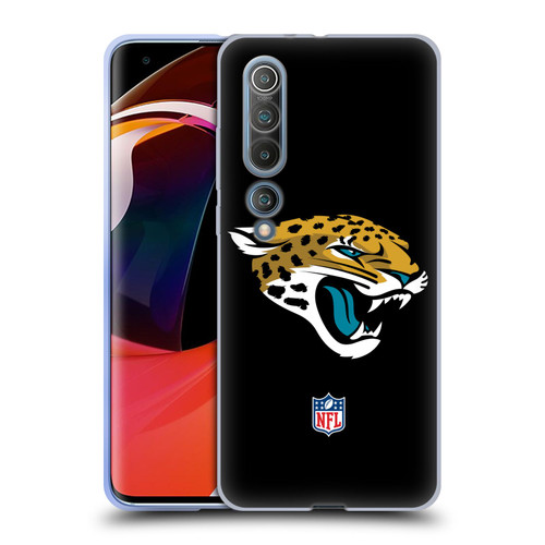 NFL Jacksonville Jaguars Logo Plain Soft Gel Case for Xiaomi Mi 10 5G / Mi 10 Pro 5G