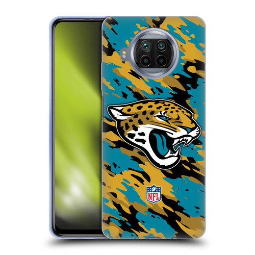 NFL Jacksonville Jaguars Logo Camou Soft Gel Case for Xiaomi Mi 10T Lite 5G
