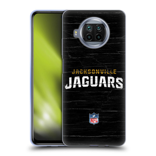 NFL Jacksonville Jaguars Logo Distressed Look Soft Gel Case for Xiaomi Mi 10T Lite 5G