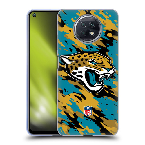 NFL Jacksonville Jaguars Logo Camou Soft Gel Case for Xiaomi Redmi Note 9T 5G