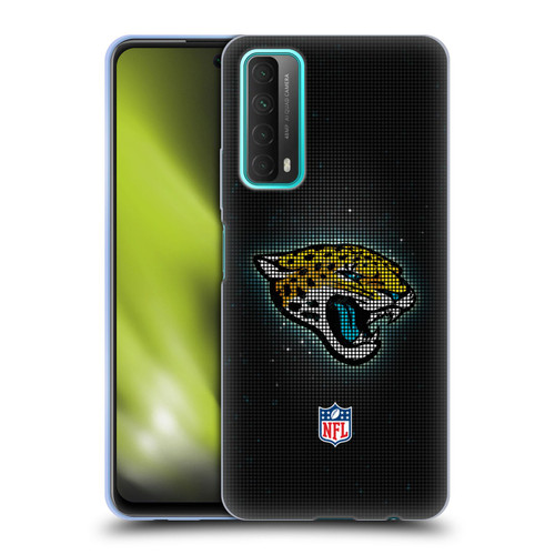 NFL Jacksonville Jaguars Artwork LED Soft Gel Case for Huawei P Smart (2021)