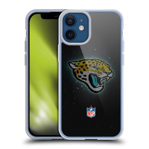 NFL Jacksonville Jaguars Artwork LED Soft Gel Case for Apple iPhone 12 Mini