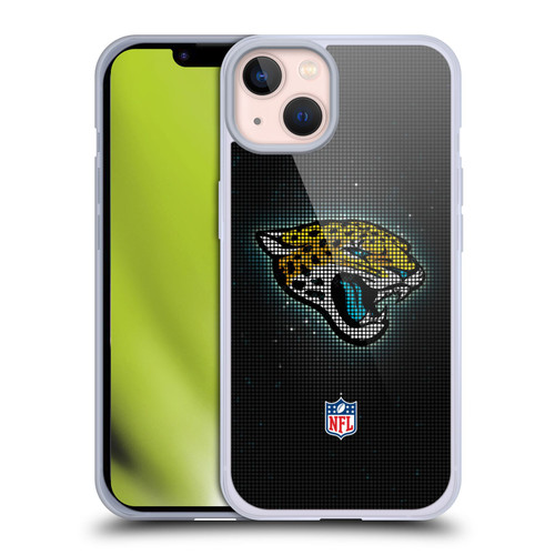 NFL Jacksonville Jaguars Artwork LED Soft Gel Case for Apple iPhone 13