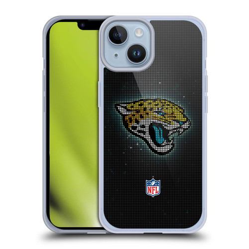 NFL Jacksonville Jaguars Artwork LED Soft Gel Case for Apple iPhone 14
