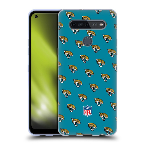 NFL Jacksonville Jaguars Artwork Patterns Soft Gel Case for LG K51S