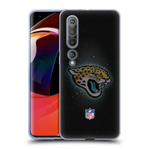 NFL Jacksonville Jaguars Artwork LED Soft Gel Case for Xiaomi Mi 10 5G / Mi 10 Pro 5G