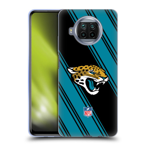 NFL Jacksonville Jaguars Artwork Stripes Soft Gel Case for Xiaomi Mi 10T Lite 5G