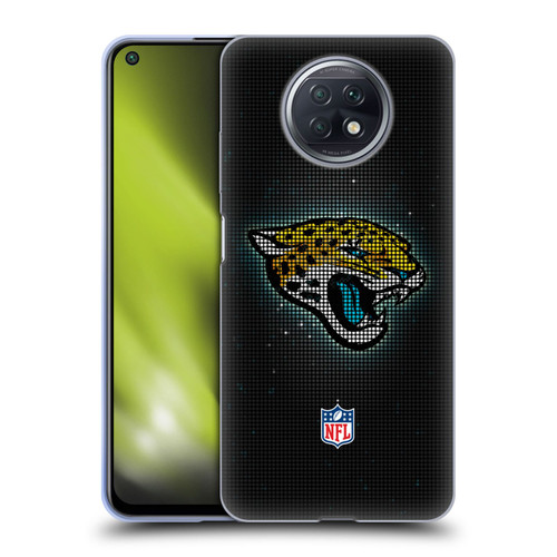 NFL Jacksonville Jaguars Artwork LED Soft Gel Case for Xiaomi Redmi Note 9T 5G