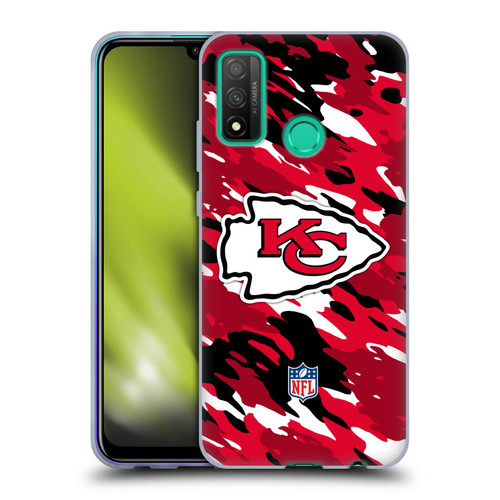 NFL Kansas City Chiefs Logo Camou Soft Gel Case for Huawei P Smart (2020)