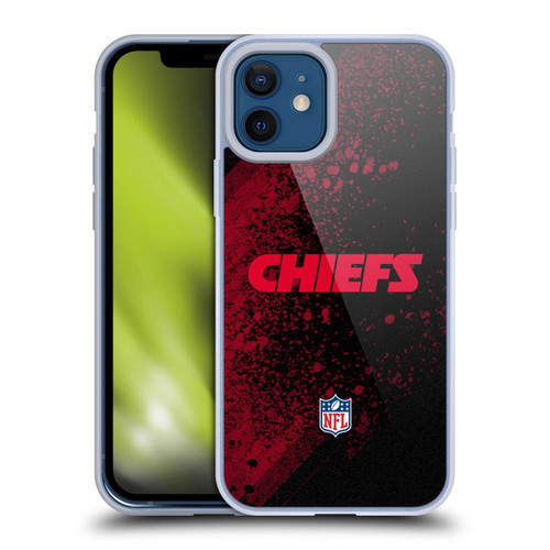 NFL Kansas City Chiefs Logo Blur Soft Gel Case for Apple iPhone 12 / iPhone 12 Pro & MagSafe