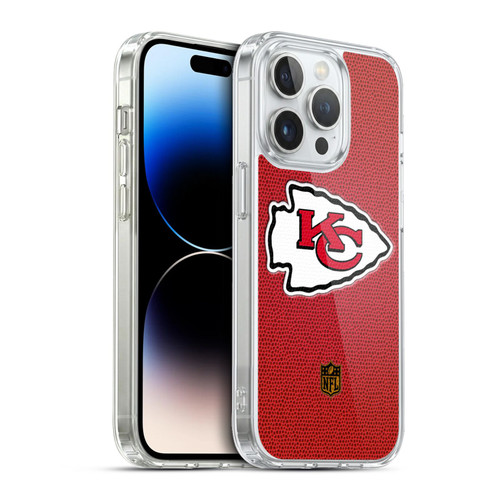 NFL Kansas City Chiefs Logo Football Soft Gel Case for Apple iPhone 13 Pro & MagSafe