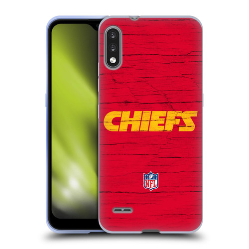 NFL Kansas City Chiefs Logo Distressed Look Soft Gel Case for LG K22